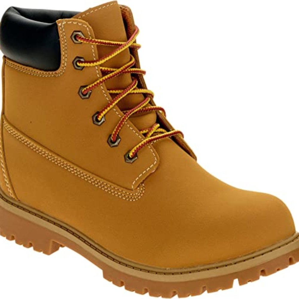 COPY - Ozark Trail Men's Work Boots by Troy Size 11.5  Wheat Color Lace Up New …
